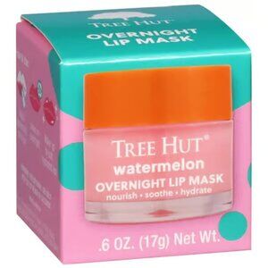 Tree Hut Watermelon Overnight Lip Mask, Hydrating Lip Treatment - Pink